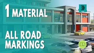 🔑 Unlock Creative Texturing: VRay Distance Texture 3ds Max - Quick Road Markings