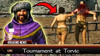 I became a News Reporter at a Medieval Tournament!