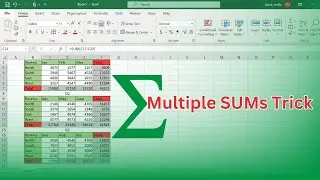 Calculate Multiple SUMs in Excel | Excel Tricks