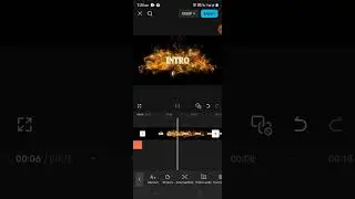 Fire explosion intro #shorts #capcutedit