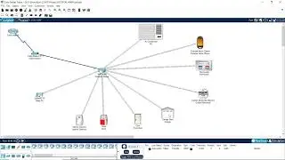 Cisco Packet Tracer Setting up Registration Server, Wireless Routers, Smart Devices with PT-Cloud