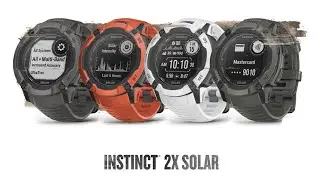 „Garmin“ | Išmanusis laikrodis „Instinct® 2X Solar“