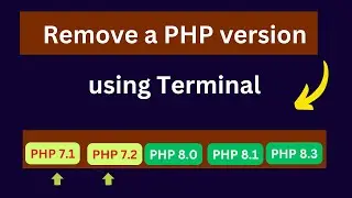 How to Remove or Uninstall PHP versions on ubuntu