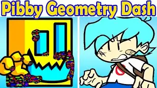 Friday Night Funkin' VS Pibby Geometry Dash WEEK (Come Learn With Pibby x FNF Mod)