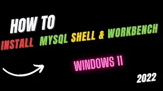 Mysql Fresh Installation on windows 11