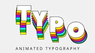 Animated Typography Tutorial in After Effects