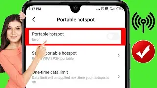 How to Fix Hotspot Error Not Working Problem | Samsung Hotspot not turning on