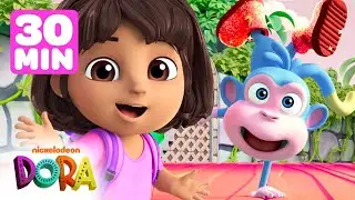 Doras Aventuras Marathon! #2 💗 30 Minute Compilation | Dora & Friends