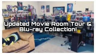 Updated MOVIE ROOM TOUR, 4K/Blu-ray Collection Update, & Movie Posters!