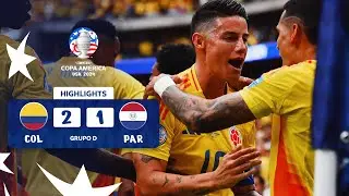 COLOMBIA 2-1 PARAGUAY | HIGHLIGHTS | CONMEBOL COPA AMÉRICA USA 2024™️