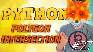 Python tutorial 2019 #27 POLYGONs INTERSECTION ALGORITHM