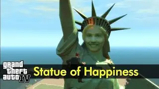 Statue of Happiness GTA IV Eater Egg 🥚🍳 #gta #gta4 #eastereggs