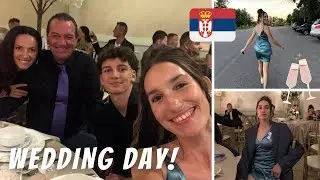 SERBIAN WEDDING DAY VLOG | grwm, cultural traditions, and the celebration of love!)