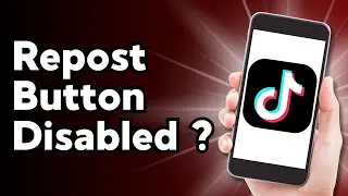 How to Fix TikTok Repost Button Not Showing
