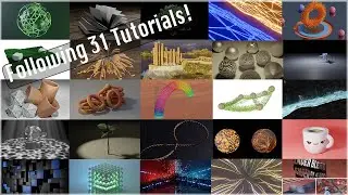 Following 31 Blender Tutorials in a Month!