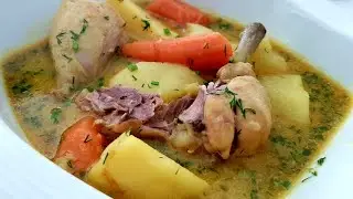 I Always Do This Boiled Chicken With Healthy Vegetables