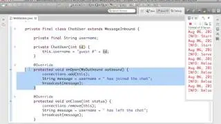 Java EE Support for WebSockets API Jump Start