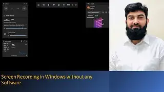 Screen Recording in Windows without any software | Screen Recording using Microsoft Game bar