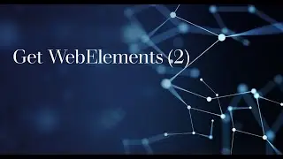 18. Get WebElements (2) | Deleting a specific entry