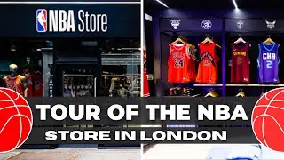 TOUR OF THE NBA STORE IN LONDON. 🏀