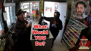 How Would You Respond: Woman Robs Gas Station With a Knife