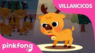 El Reno de Papá Noel 🦌| Villancicos de Navidad | Pinkfong Canciones Infantiles