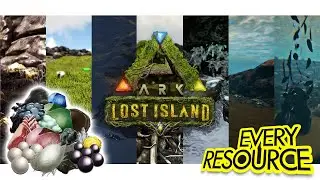 The BEST Resource Locations on Lost Island