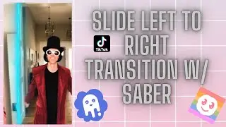 Left to Right Slide Transition W/Saber Effects l Inspired by RAPIDSONGS & GOALSOUNDS l AFTER EFFECTS