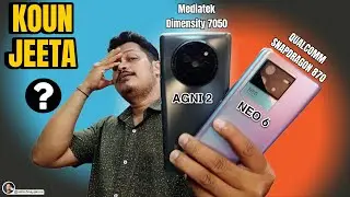 The Epic Speed Test of Lava Agni 2 vs iQOO Neo 6 (HINDI)