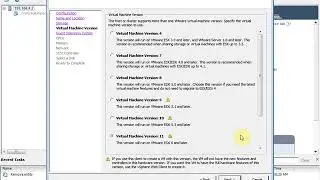 How to create a virtual machine on ESXI with vsphare client software Topic 3