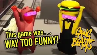 This Game is WAY TOO FUNNY! - Gang Beasts