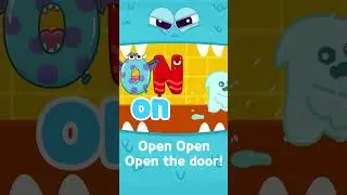 Open Close song for kids - ABC Monsters Opposite words Nursery Rhymes