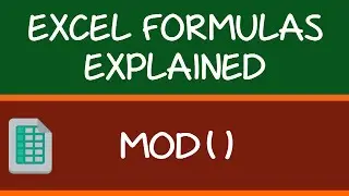 MOD Formula in Excel