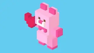 Unlocking The “LOVELY TEDDY BEAR” Character, In The “CANDY” Area, In CROSSY ROAD! 🧸