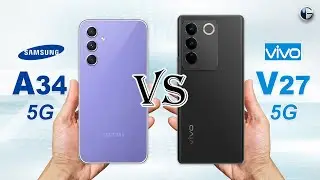 SAMSUNG GALAXY A34 5G vs VIVO V27 5G || Full Specs Comparison