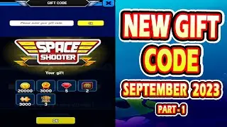 Space Shooter New Gift Code | Space Shooter New Gift Code September 2023  (Part-1)