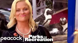 Leslie's Big Gay Penguin Wedding | Parks and Recreation