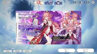 Yae Miko Banner Pull Gone Wrong | Genshin Impact