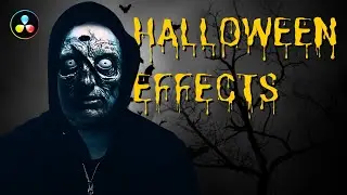 5 SIMPLE Halloween Effects in Davinci Resolve