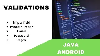 ANDROID - FORM VALIDATION TUTORIAL IN JAVA