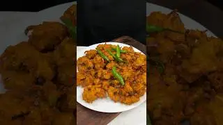 Monsoon Special Moong Dal Ke Pakode ASMR Cooking || #food #shorts #recipe #indianasmrworld #asmr