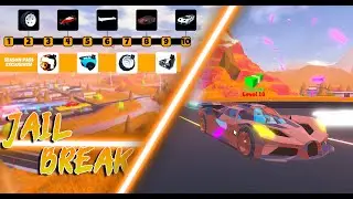 Новый 6 сезон в Jailbreak ROBLOX, крутая и прикольная тачка.