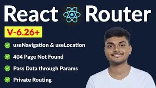 #3 React Routing in React JS || Public & Private Routing in React JS || React Router V6