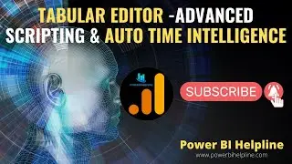 Generate All Time Intelligence Functions with One Click Power BI | Tabular Editor Advanced Scripting