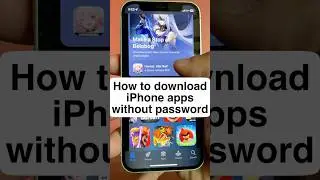 Download iPhone Apps Without Password ✅🔑