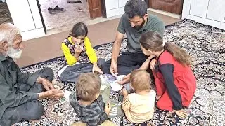 Grandfather's Eye Checkup and Helping a Needy Nomadic Family"