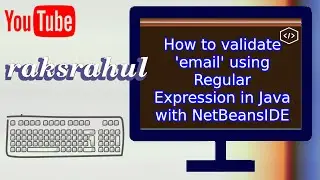 How to validate email using Regular Expression in Java with NetBeansIDE