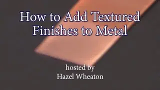 🖌How to Add Texture to Metal | 3 Methods