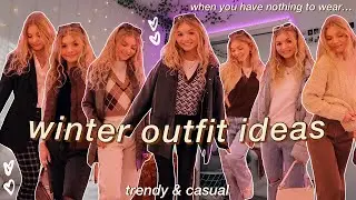 40 FALL & WINTER OUTFITS 2021: when you have nothing to wear!! *pinterest inspired*