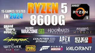 Ryzen 5 8600G Gaming Test in 2024 - is it good for gaming?